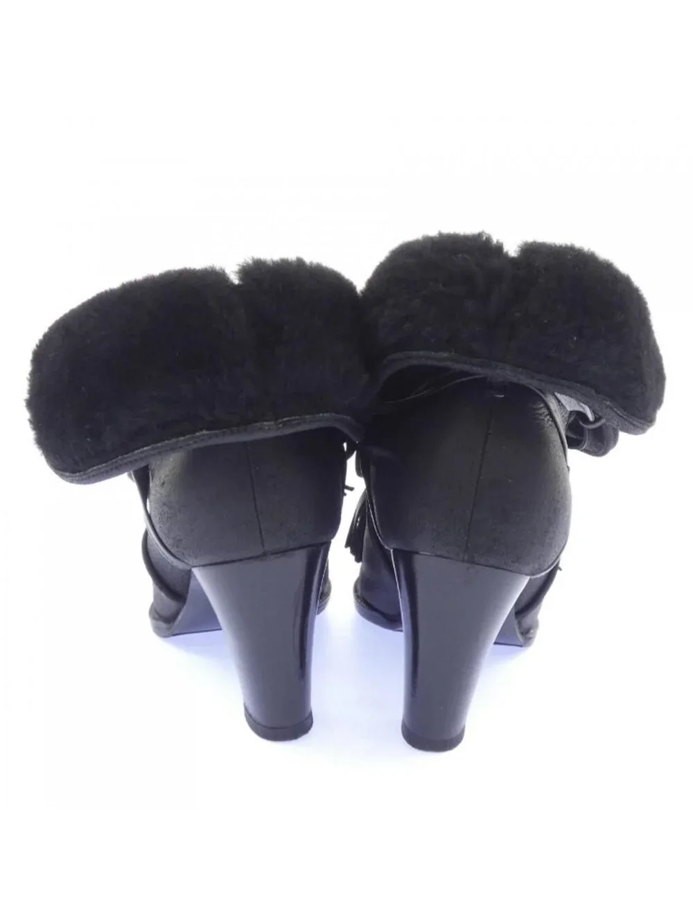 Chanel Boots Black